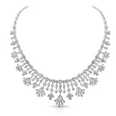 Saleh Sallom |  Natural Diamond Necklace  | 5.2  CT